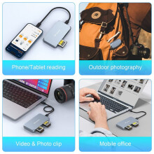 Multifunction XQD Data Card Box Customized Camera Memory Card Reader CFe-TypeB Card Reader Manufacturer