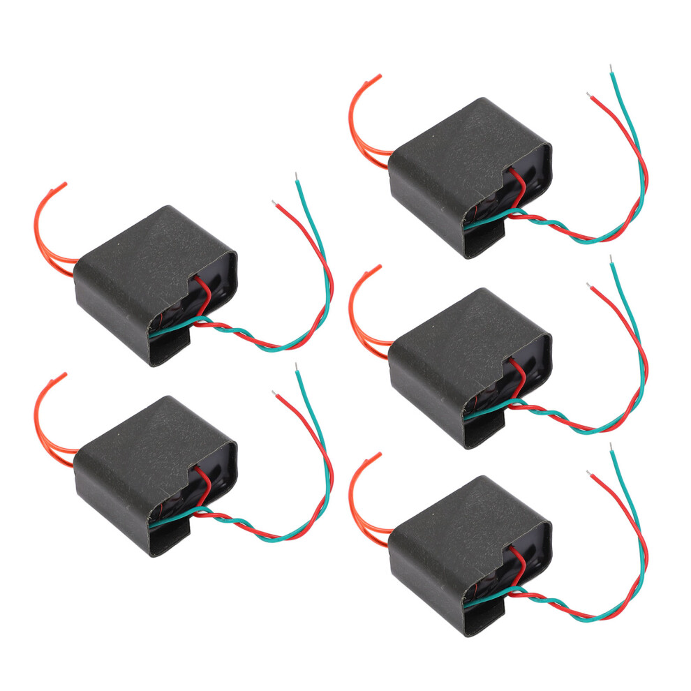 High Voltage Generator, 5Pcs Step Up Power Module Transformer For Scientific Experiments, Tesla Coil Principle, Small Volume, High Efficiency, 9479868349100