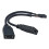 USB 9PIN to Double TYPE-E KEY-A Adapter Cable USB Front Panel Adapter Cable USB 9PIN to 2-Port Type-C Front Panel Cable 2