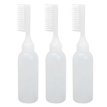 Versatile Hair Care Solution, Root Comb Applicator Bottle Ensures Even Distribution Of Products, Durable Pe Material For Sturdy Reusable Performance,