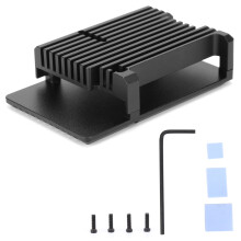 Aluminum Case with Thermal Conductivity, Perfect Fit for Raspberry Pi4B, Passive Cooling for Quiet and Efficient Operation