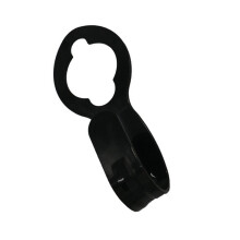 Garden Hose Holder, Watering Hose Hanger Hook Wall Mount Hose Hook Holder Black Metal Garden Hose Carrier Hanger
