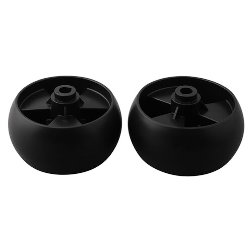 2PCs DECK WHEELS 5 Polegadas Deck Wheels e Parafusos de Eixo para Hustler/Toro Ride  Cortadores de Grama Máquina de Jardim 1