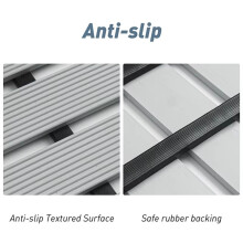 Bathroom Anti-Slip Mat - Waterproof Shower Foot Mat for Home and Hotel, Floor Protection, Prevents Slipping