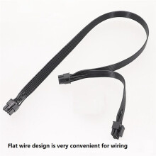 PSU 8-Polig auf 8- und 4+4-Poliges EPS-Kabel, Stecker auf Stecker, CPU-Stromkabel für , für Thermaltake, für ARESGAME-Netzteil
