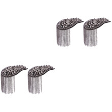 4St Metalen Tassel Epauletten Kostuumversiering Assortie Kleuren