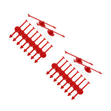 20St Robuuste Plastic Spelende Pijlen Voor Game En Activiteiten
