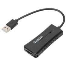 Composite Video Input Adapter, No Driver Required And Plug And Play, Streaming Tool And Vhs To Digital Converter For Convenient Video Conversion And