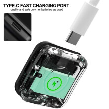 Ultraljud Myggmedelsklocka Frekvensjusterbar Elektronisk Klocka Portabelt Armband Utomhus Myggmedel,B