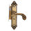 Λαβή πόρτας Vintage Lock, από κράμα αλουμινίου Nonque με σχεδιασμό λαβής για εύκολη 2