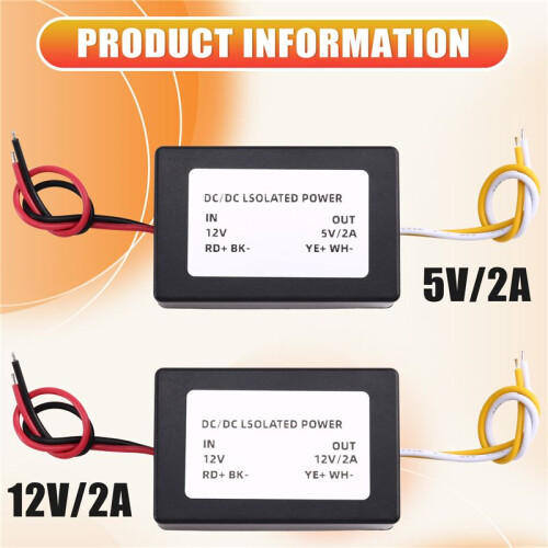 - Power Supply Module  Buck Converter Led Isolated Voltage Stabilized Isolation Anti-Interference B 1