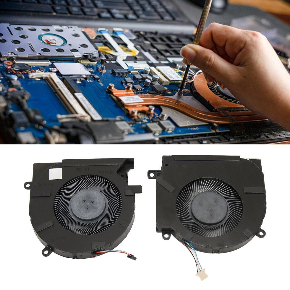 Hp Omen 15 Ek Ek0005la Laptop Cooling Fan Replacement Cpu & Gpu Internal Cooler 4681393493158