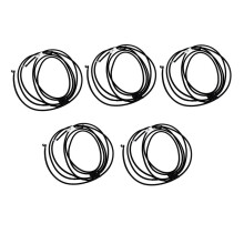 5 Peças Mangueira Do Bico Do Lavador de Vidro Do para-Brisa Dianteiro 56D955998 para B7 B8 CC 6 para A3 A4 34D955667