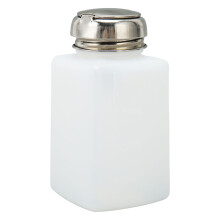 Portable Acetone Container, Non-toxic Alcohol Liquid Press Pumping Dispenser, Safe and Environmentally Friendly Makeup Remover Bottle for Travel