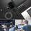Mic Gain Control USB Microphone For Computer Condenser Computer PC Mic Plug Play Gaming Microphones With Headphone Output Volume Control Noise 8