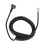 Professional Two-Way Radio Microphone Cord, Durable Coil Wire for Enhanced Flexibility, Solid Construction for Uninterrupted Communication, Heavy 1