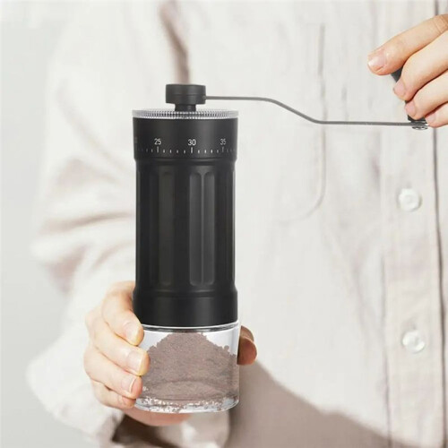 Manual Coffee Bean Grinder 40 Adjustable Settings Handheld Coffee Grinder Hand Grinder Coffee Machine ConicalBurr Coffee 1