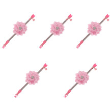 5St Decoratieve Roze Hondenhalsband Met , Comfortabel En