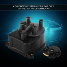 Distributor Cap & Rotor Kit for Honda Civic 92-00 Durable Plastic Easy Install