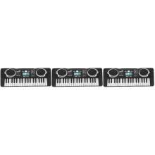 3St Kids Muzikaal Elektronisch Piano Speelgoed Zwart Voor Kinderen
