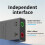 7.1 Channel Sound Card External 3.5mm USB Adapter USB to Microphone Speaker Audio Interface for PS4 Laptop Computer 7