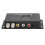 IR Extender Support AV to RF UHF Modulator RCA Coaxial Adapter Compact RF Modulator UHF Demodulator Converter Adjustable Output Gain Mini Design 2