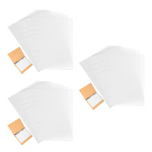 Wit A5 Reusbare Sticker Release Paper Voor 6-Ring Verzamelmap
