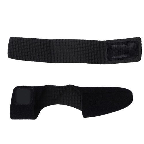 2Paires Ceintures Élastiques Noires Pour Rangement Canne À