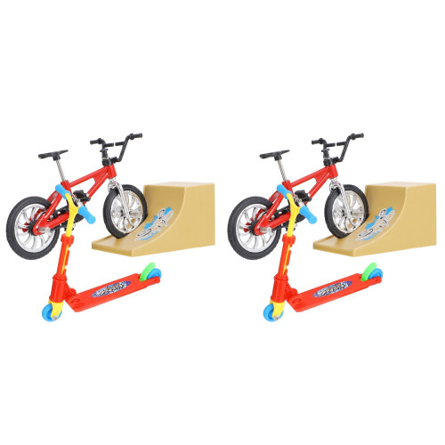 2Ensembles Jouets Educatifs Doigts Scooter Résistants Et Ludiques