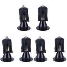 3Pièces Embouts Noir De Guidon Confort En Caoutchouc Aluminium