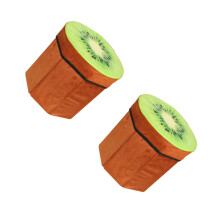 2St Fruit Met Opbergruimte, Opvouwbaar, Duurzaam, Multi Kleuren