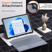 Tablethoes voor  Surface Pro 7 /Pro 7/Pro 6/Pro 5/Pro 4 All-in-One-Hoes met Penhouder, Standaard, B