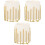 3St Multifunctionele Penhouder Goud Voor En Accessoires 1