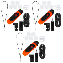 3Ensembles Instrument Kazoo Électrique Rouge Pour Enfants Et Adultes