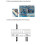Desktop Computer Desktop  PC Motherboard External Start Power Button Extension Cable for Home Office 7