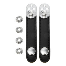 4Ensembles Pièces Bellows Boucle Noires Pratiques Pour Accordéon