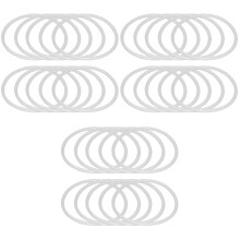 36Pièces Cercles Ronds Blancs Pour -Rêves Accessoires DIY