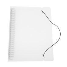 2Pièces Couverture Protectrice En PP Pour Et Agenda