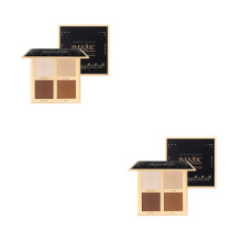 2St Vrouwelijke Make-Up Palette Kit Multi Kleur Highlight En Poeder