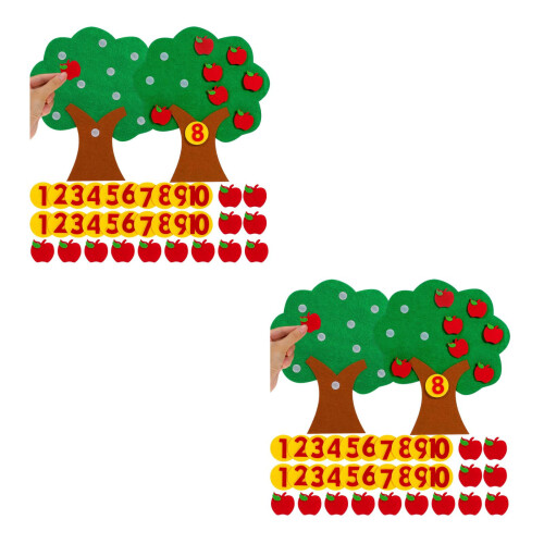 4Ensembles Jouet Arbre Non Vert Pour Enfants