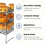 Stainless Steel Non-Stick Baking Tray with Wire Grid, Cooling Rack for Oven,Foldable Three-Piece Cake Cooling Rack 1