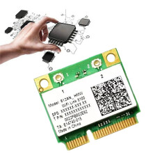 Carte WiFi 5100AGN + 2 Antennes 2,4 G et 5 G 300 Mbps MINIPCIE Carte Réseau Sans Fil pour Ordinateurs Portables , , , pour Hasee