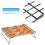Stainless Steel Non-Stick Baking Tray with Wire Grid, Cooling Rack for Oven,Foldable Three-Piece Cake Cooling Rack 5