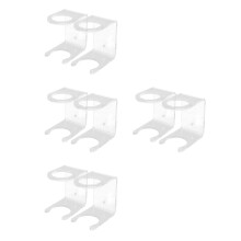 8Pièces Présentoir Mural Transparent Pour Bâtons De Baseball
