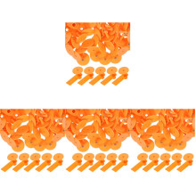 400Ensembles Marqueurs Orange Pour Bovins