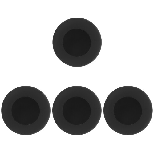 4Pièces Protection Simple Et Résistante En Silicone Pour Noir