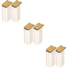6St Tassel Rijg Ketting Epauletten Gouden Voor Blazer En Uniform