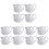 12St Witte Keramische Creamer Pitcher En Voor Thuis 1