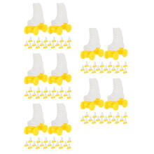 50Paren Witte Mini Rollerskates Voor , Decoratie En Speelplezier