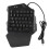 Portable Gaming Keypad, Three Colour Backlighting for On-the-Go Gamers Seeking Style and Functionality 1